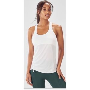 Fabletics Cashel Cinch Tank - Medium - White